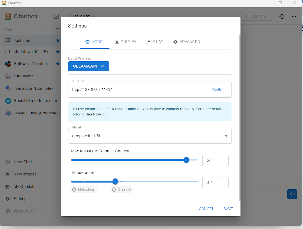 Configure DeepSeek